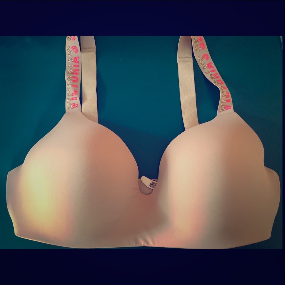 Tan/Pink Victoria’s Secret Bra 38D